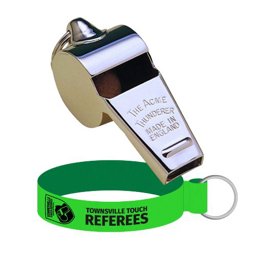 Show details for Whistle + Wrist Band Pack Picture of Whistle + Wrist Band Pack